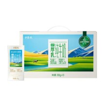 中垦牧沙漠高钙3.8纯奶200g*10盒18.15元