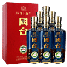 国台 十五年(国台15) 酱香型白酒 53度 500ml*6瓶 整箱装 年份老酒4180元