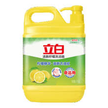 立白柠檬洗洁精1kg桶果蔬清洗快速去油洗A类食品用洗涤剂洗碗液洗涤灵8.46元（需plus会员）