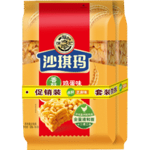 徐福记 八庄沙琪玛香酥全蛋味 160g*2袋 糕点 营养早餐7.43元