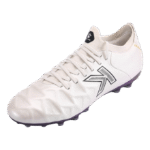KELME/卡尔美小牛皮MG足球鞋男透气短钉系带学生比赛圆钉球鞋成人 白色 40229元