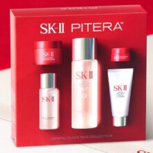SK-II    神仙水精华面霜眼霜洁面紧致抗皱淡纹护肤套装五件套555元
