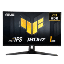 华硕TUF电竞小金刚 27英寸电竞显示器 电脑显示器 2K显示器Fast IPS HDR 游戏显示屏 高清显示器 VG27AQ5A】27 2K210Hz HDR10999元