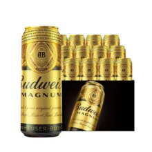 需首购、Plus会员:百威黑金烈性拉格啤酒500ml*12听整箱装*2件+凑单合62.11元/件，凑26.77元（共151元）