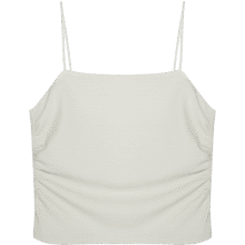 ubras【刘雯同款】甜妹风抹胸吊带凉感女士背心吊带女 燕麦奶色 M49.5元