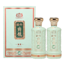 国台贵州 爵龙 鉴赏 酱香型白酒 商务宴请 送礼酒水 53度 500mL 2瓶 双支装398元+评价晒图返1000京豆