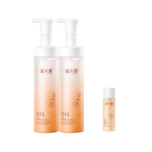溪木源 山茶花洁面泡沫氨基酸慕斯洗面奶温和清洁毛孔 2瓶74元+300淘金币（合37元/件，需领券）