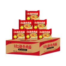 红烧牛肉面70g*5包【经典口味】3.99元