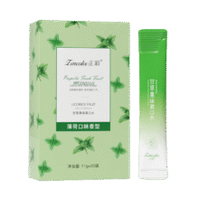 需首购：正彩条装漱口水一次性袋装  薄荷清爽1盒（20支）3.59元/件  需领券拍3件 实付10.76