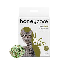 Honeycare 好命天生 混合豆腐膨润土消臭低尘2.5KG 混合猫砂1包2.11元