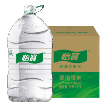 怡宝 包装饮用水5L*4瓶*3件+凑单65.73元（需领券，合21.91元/件）