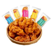 【甄选优品】众望小麻花500g独立包装椒盐麻花湖北特产网红零食14.8元