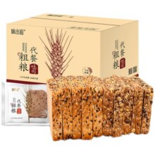 味出道黑麦全麦代餐面包整箱低0无糖精卡脂肪早餐粗粮吐司零食品14.8元 (券后省10)