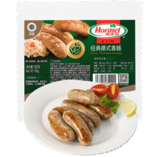 荷美尔（Hormel）经典德式香肠180g/袋 冷冻烤肠 热狗肠 早餐烧烤空气炸锅食材26.9元 (月销4000+)