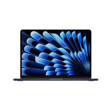 Apple/苹果AI笔记本/2024 MacBook Air 13.6英寸 M3 (8+8核) 16G 256G午夜色电脑 MC8K4CH/A5555.21元