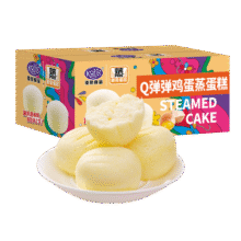 港荣蒸蛋糕 原味小面包早餐食品整箱营养礼盒送礼糕点孕妇休闲小吃 鸡蛋480g23.9元 (券后省6)