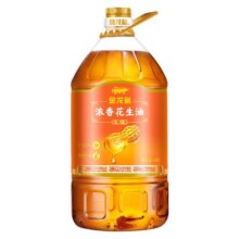 金龙鱼浓香花生油4L压榨一级浓香花生油家用炒菜烹饪食用油植物油74.9元 (券后省25)
