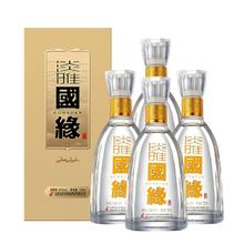 京东PLUS：今世缘 淡雅国缘 幽雅醇厚型 白酒 42度 700ml*4瓶665.28元