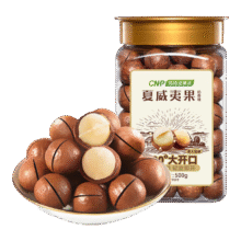 需领券：洽洽夏威夷果500g*2罐 干果休闲零食小吃送礼春游露营 夏威夷果奶香味39.9元两罐（需领券，合19.95元/罐）