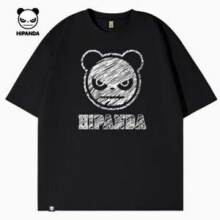 HI PANDA 你好熊猫 美式高街纯棉重磅短袖T恤 多色49.9元包邮