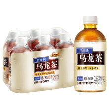 三得利 无糖乌龙茶迷你瓶尝鲜装350ml*6瓶15.9元
