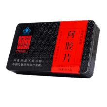 东阿阿胶官方店 金标阿胶片礼袋装 精选黑驴皮 增强免疫力 端午节礼物 240g*2礼袋装|直播间更优惠1490元（需领券）