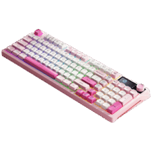 惠普（HP）K500F机械手感有线键盘 静音多功能旋钮办公游戏台式电脑笔记本通用 粉白色 98配列70.65元（需plus会员）