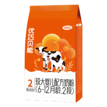 完达山（wondersun）完达山奶粉优巧贝能婴幼儿配方奶粉全新优巧贝能新国标奶粉 2段罐装【新客礼-大礼】154元