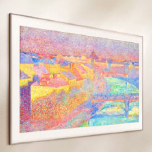PLUS会员：三星（SAMSUNG）65LS03F 65英寸 Frame画壁艺术电视 AI电视 144Hz 量子 QA65LS03FAJXXZ 一级能效补贴【金晨推荐】9947元