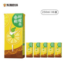 东鹏饮料 由柑柠檬茶250ml*6盒7.83元（需plus会员/领券）