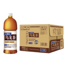 三得利 无糖乌龙茶1.25L*6瓶38.52元+1.48元淘金币（需88vip全能卡/省钱卡2元红包）