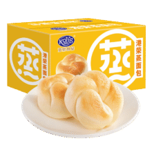 港荣蒸面包整箱奶黄460g蛋糕手撕面包早餐零食中西式糕点端午节礼物盒11.62元