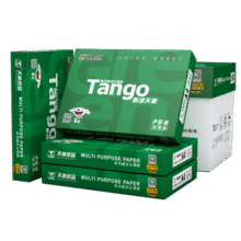 天章 （TANGO）新绿天章A4打印纸 70g 500张*4包 双面打印复印纸 纸张洁白顺滑不卡纸 整箱2000张【匠心品质款】60.5元 (月销1w+)