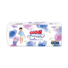 大王（GOO.N）【新老装随机】天使自然之恩拉拉裤尿不湿婴儿小短裤学步裤成长裤 拉拉裤 XL32片 (12-17kg)79元（需领券）