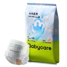 babycare纸尿裤airpro拉拉裤4片4.7元