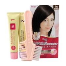 日本美源丝质自己在家染发剂膏植物提取男女遮白发纯官方黑色正品28元