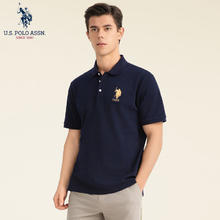 U.S. POLO ASSN. 美国马球协会 爆款补货！条纹刺绣Polo衫69元