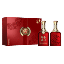 五粮液股份 福喜迎门 红福 浓香型白酒 52度 500ml*2瓶 礼盒装 年货送礼188.55元