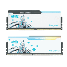 17日20点plus会员：阿斯加特（Asgard）32GB(16GBx2) DDR4 3600 台式机内存条 吹雪联名款 RGB灯条 海力士CJR CL18 白色409元（需领券）