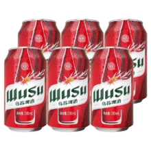 乌苏啤酒 红乌苏330ml*6听装易拉罐16.9元