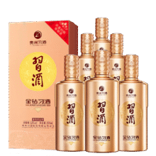 习酒 金钻 酱香型白酒 53度 500ml*6瓶 整箱装 原箱发货1296.8元