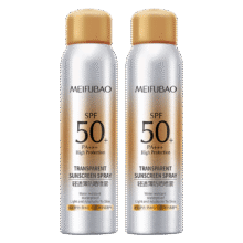 美肤宝 防晒喷雾180ml*2瓶 SPF50+ (+赠面膜*3)54.45元（合27.23元/瓶）*再赠面膜25ml*3片