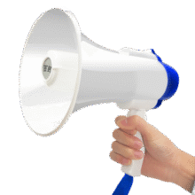 百舸 录音大喇叭 扩音器喊话器 手持式叫卖器户外宣传大音量便携式可折叠30.9元 (券后省5)
