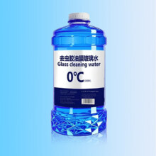 轩之梦 去污渍玻璃水强力清洁去油膜汽车雨刮水 0度以上可用/1桶装1300ml1.1元 包邮