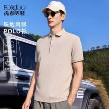 FORdoo 虎都 男士珠地网眼透气休闲Polo衫*2件 多色史低59.9元包邮（29.95元/件）