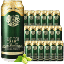 plus会员、首购：青岛啤酒 奥古特12度 500ml*18听 赠福禧4罐、需凑单可退107.25元+凑13.5元