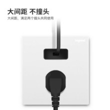罗格朗（LEGRAND）开关插座面板 逸景玉兰白无边框大面板10A五孔插座套餐 单只装17.7元 (月销1000+)