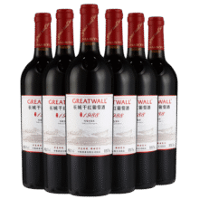 长城 耀世东方 特藏1988高级赤霞珠干红葡萄酒 750ml*6瓶 整箱装239元