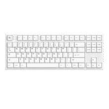 GANSSHELLO GANSS XS75T/98T客制化三模机械键盘低延迟超省电翻转屏gasket结构热插拔 XS 75T白羽 月魄银轴249元