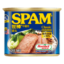 Plus会员:世棒（SPAM）经典原味340g*10件